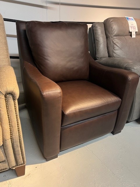 . Motioncraft leather power recliner clear528 Wells Home Furnishings